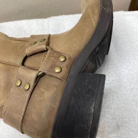 Penny Loves Kenny Harness Leather Bike Boots 6m - Picture 6 of 10